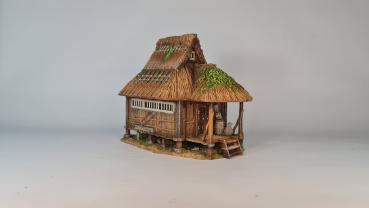 farm house on stilts