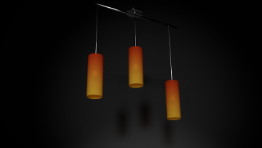 3er Deckenlampe