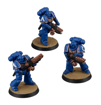 Space Marines: Infernus Marines + Farbset (60-11)