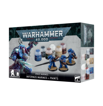 Space Marines: Infernus Marines + Farbset (60-11)