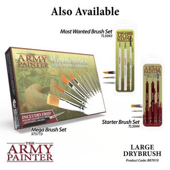 The Army Painter Wargame Brush - Large Drybrush BR7010
