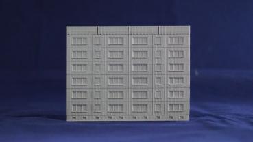 WBS 70 block - 6 floors - balcony - 6mm - print file