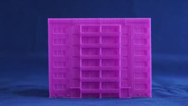 WBS 70 block - 6 floors - balcony - 6mm - print file