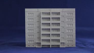 WBS 70 block - 6 floors - balcony - 6mm - print file