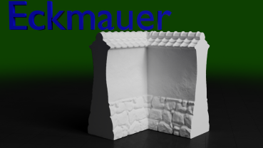 Mauerset 2 - Eckteil