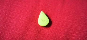 Neongelber Tropfen