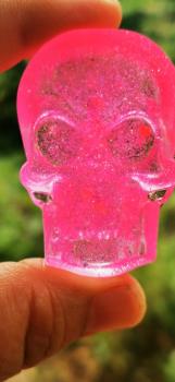 Pink skull