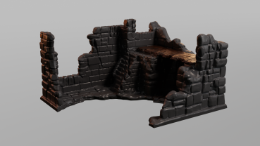 Zerstörter Außenposten - Set