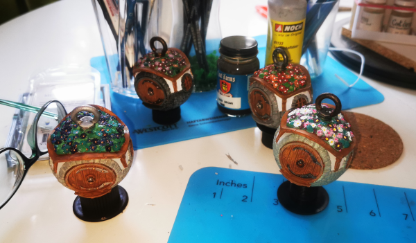 Hobbithaus Kugel zum Aufhängen