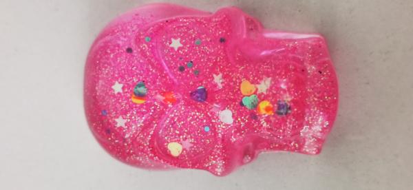 Pink skull