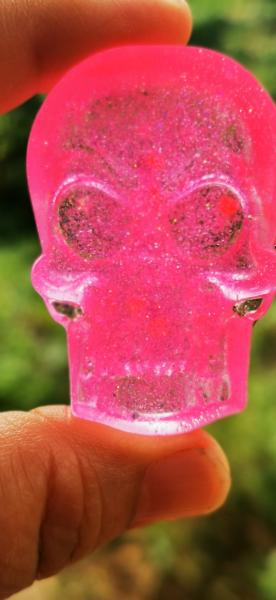 Pink skull