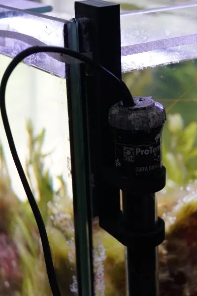 Heizungshalter für Aquarien - Glas 5mm